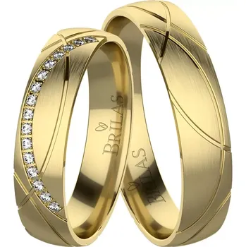 Prsten Kirke Gold - snubní prsteny ze žlutého zlata