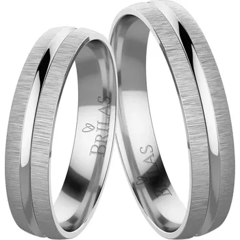 Prsten Rambos White - krásné zlaté snubní prstýnky