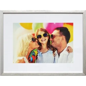 Rám na obraz Fotorámeček Q-Connect 30x40 cm, plastový, stříbrný