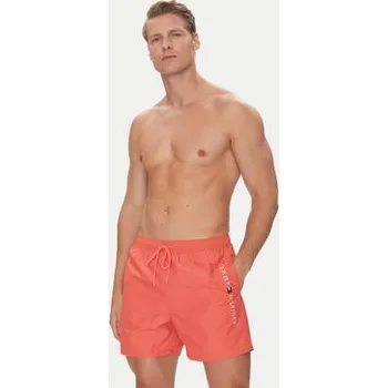 Pánské plavky Tommy Hilfiger Plavecké šortky UM0UM03258 Růžová Regular Fit XXL