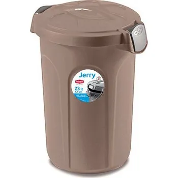 box na krmivo STEFANPLAST S.p.A Kontejner na krmivo Jerry, 23 l, holubí šedá