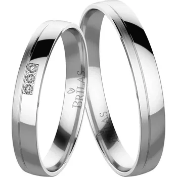 Prsten Pavlína White - snubní prsteny z bílého zlata