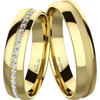 Prsten Viventia Gold - snubní prsteny ze žlutého zlata