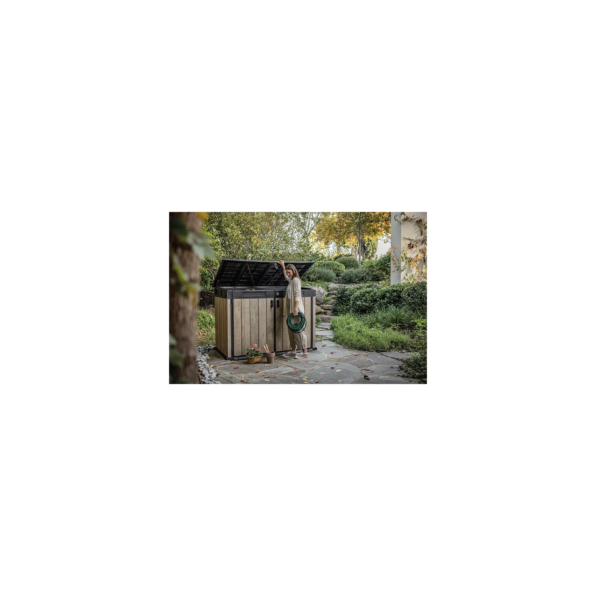 Fotografie 5 - Zahradní úložný box Keter Signature 2020 l Ashwood