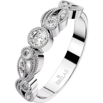 Prsten Viva White - prsten z bílého zlata