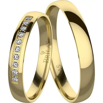 Prsten Ludvika Gold - snubní prsteny ze žlutého zlata