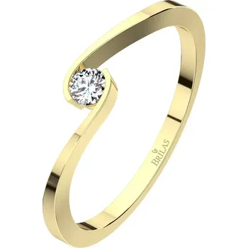 Prsten Vitas Gold - elegantní zásnubní prsten ze žlutého zlata