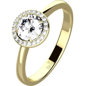 Prsten Eliška Gold Briliant - zlatý zásnubák s brilianty