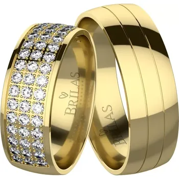 Prsten Amity Gold - snubní prsteny ze žlutého zlata