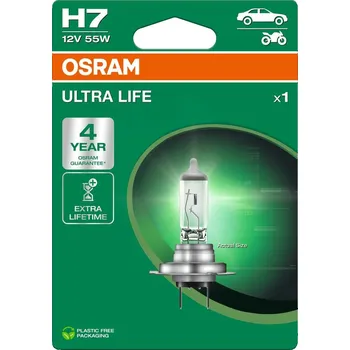 Žárovka Osram H7, Ultra Life 64210ULT-1BL
