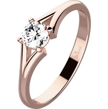 Prsten Pavla Red - prsten z růžového zlata