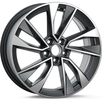 Alu kolo Škoda Auto KAJAM 6,5x17 5x100 ET40 antracitová metalíza