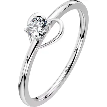 Prsten Lamia W Briliant - prsten se srdcem a briliantem