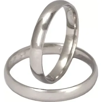 Prsten Sinus 3 white - moderní snubní prsteny