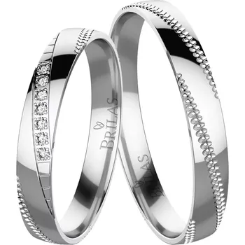 Prsten Jaroslava White - snubní prsteny z bílého zlata