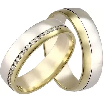 Prsten Semi Colour GW - snubní prsteny s kameny