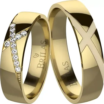 Prsten Izabel Gold - snubní prsteny ze žlutého zlata