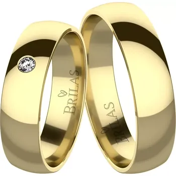 Prsten Nathalia Gold - snubní prsteny ze žlutého zlata