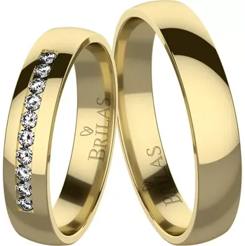 Šperk Larisa Gold - zářivé prsteny ze žlutého zlata