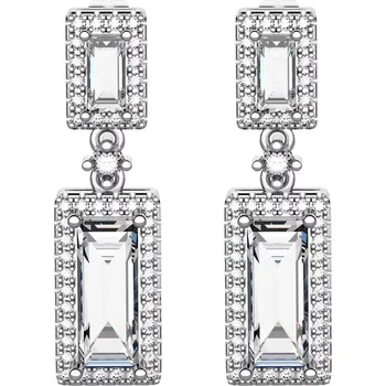 Náušnice Žofie - stříbrné náušnice se zirkony