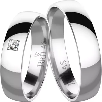 Prsten Norma White Diamond - snubní prsteny z bílého zlata