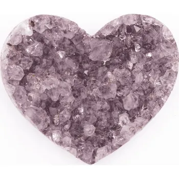 Přírodní kámen Milujeme Kameny Ametyst AA - drúza - srdce AS27 563026
