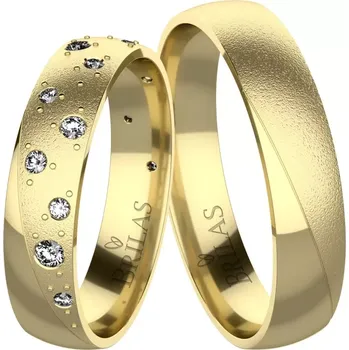 Prsten Lola Gold - snubní prsteny ze žlutého zlata