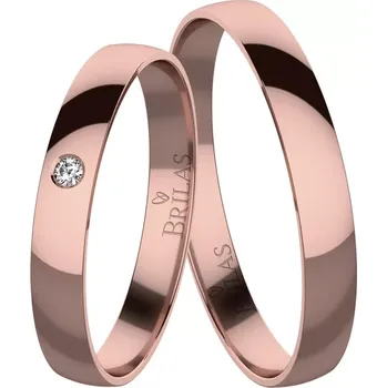 Prsten Antula Red - snubní prsteny z červeného zlata