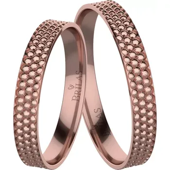 Prsten Dobřenka Red - snubní prsteny z červeného zlata