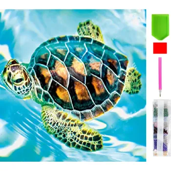 Real Home Diamantové vyšívání - vzor zvíře 5D 142