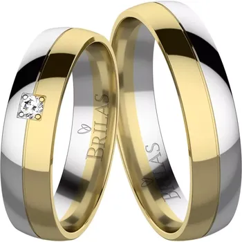 Prsten Tara Colour GW - svatební prstýnky z kombinovaného zlata