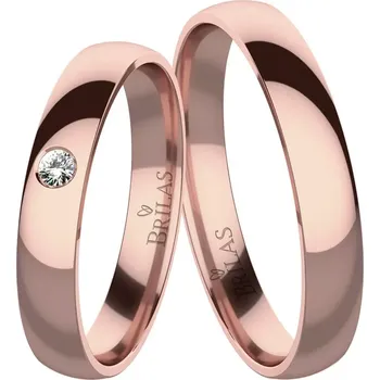 Prsten Ara Red Diamond - snubní prsteny z červeného zlata