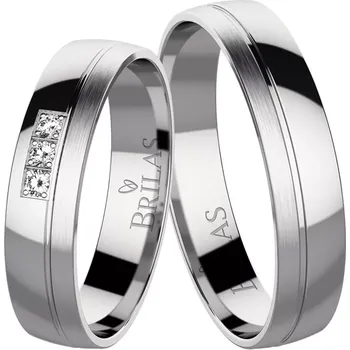 Prsten Nunziatina Steel - luxusní ocelové snubní prsteny