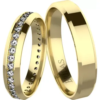 Prsten Ottone Gold - snubní prsteny ze žlutého zlata