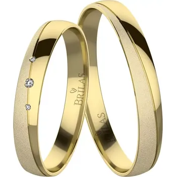 Prsten Mariko Gold - snubní prsteny ze žlutého zlata
