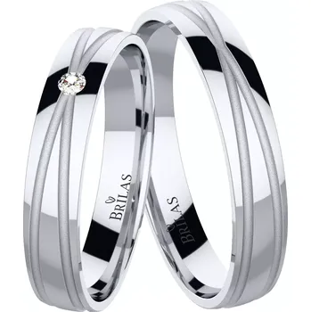 Prsten Kelys White - snubní prsteny z bílého zlata