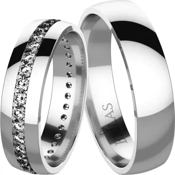 Prsten Augusto White - snubní prsteny z bílého zlata