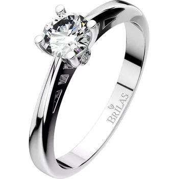 Prsten Vilma White - sofistikovaný zásnubní prsten z bílého zlata