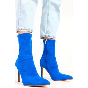 Dámské kozačky Boty na podpatku model 217906 Solea 39