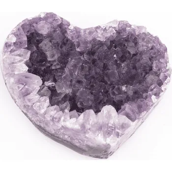 Přírodní kámen Milujeme Kameny Ametyst - drúza - srdce AS28 563146