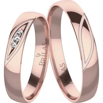 Prsten Zinas Red - snubní prsteny z červeného zlata