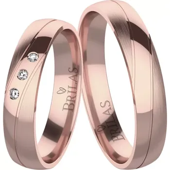 Prsten Makim Red - snubní prsteny z červeného zlata