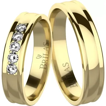 Prsten Nikola Gold - snubní prsteny ze žlutého zlata