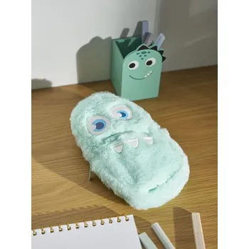 Penál Sinsay - Plyšový penál - zelená - 970GI-07X - 970GI-07X-ONE