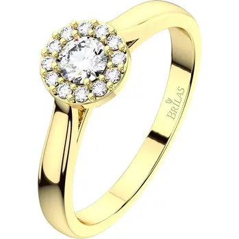 Prsten Jasněnka Princess Gold - zásnubní prsten ze žlutého zlata
