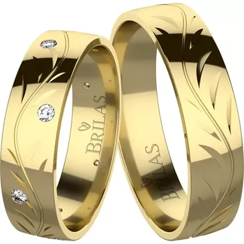 Prsten Regana Gold - snubní prsteny ze žlutého zlata