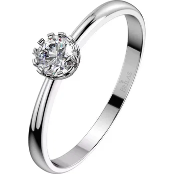 Prsten Petruše W Briliant - prsten z bílého zlata s briliantem