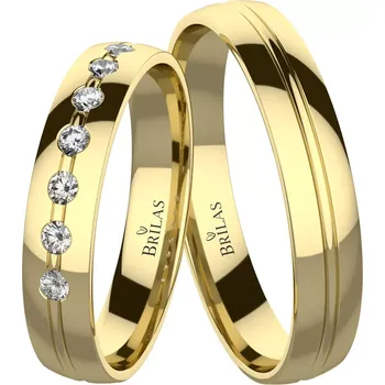 Prsten Archiva Gold - snubní prsteny ze žlutého zlata