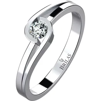 Prsten Selina White - prsten z bílého zlata