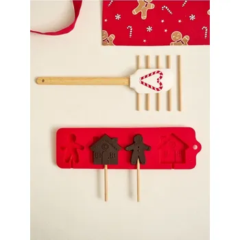 Forma na pečení Sinsay - Forma na čokoládu s vánočním motivem - červená - 413HG-33X - 413HG-33X-ONE